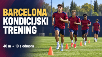 Barcelona FC intervalni kondicijski trening
